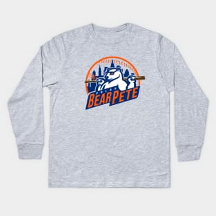 Polar Bear Pete, Pete Alonso | New York Mets Kids Long Sleeve T-Shirt